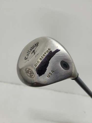 Used Callaway Big Bertha 7 Wood Regular Flex Graphite Shaft Fairway Woods