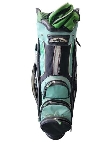 Used Sun Mtn Sync Cart Bag Golf Cart Bags