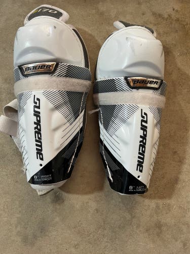 Youth hockey shin guards