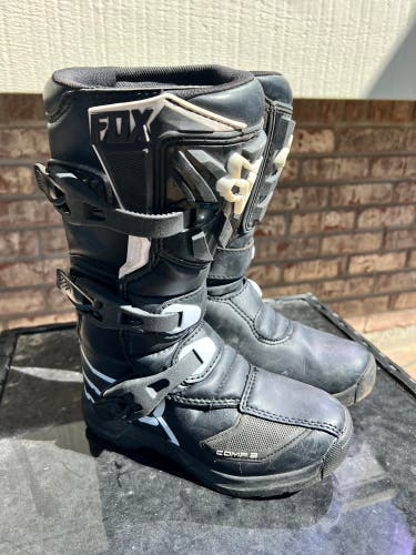 Fox Youth Motocross Comp 3 Boots Y2