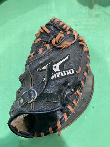 Black Used Mizuno GXC Right Hand Throw Catcher's Baseball Glove 32.5"