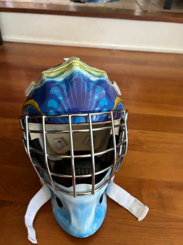 Hockey goalie helmet