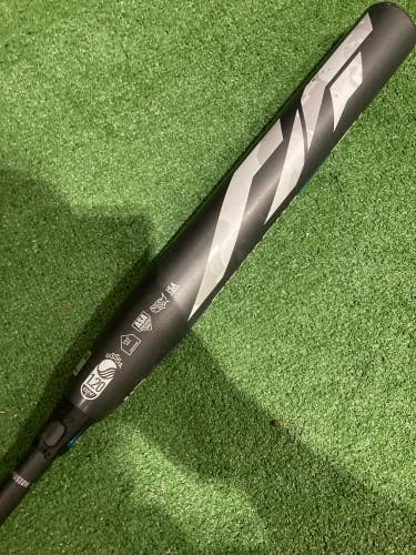 Gray Used 2019 DeMarini CF Zen Bat (-10) Composite 24 oz 34"