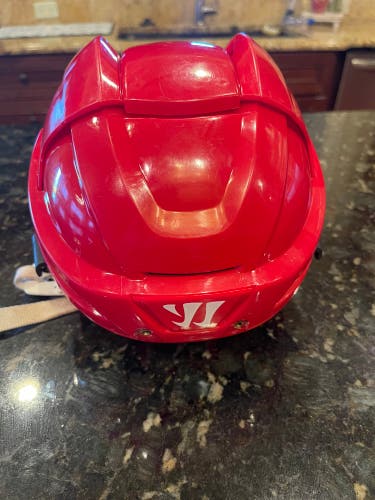 Warrior hockey helmet