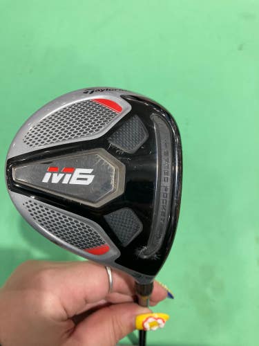 Used Men's TaylorMade M6 Fairway Wood Right Handed Senior Flex 15 Loft