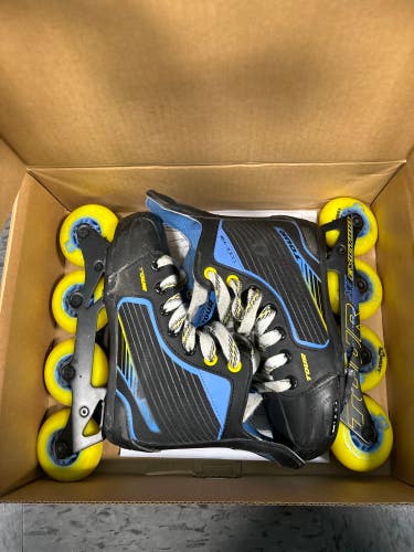 Used Youth Tour Code 9.one Inline Skates Regular Width Size 1-4