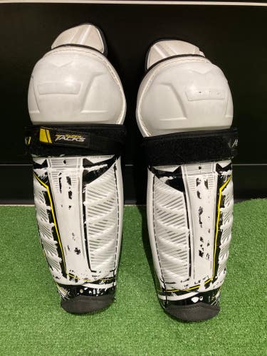 Used Junior CCM Super Tacks AS1 Shin Pads 12"