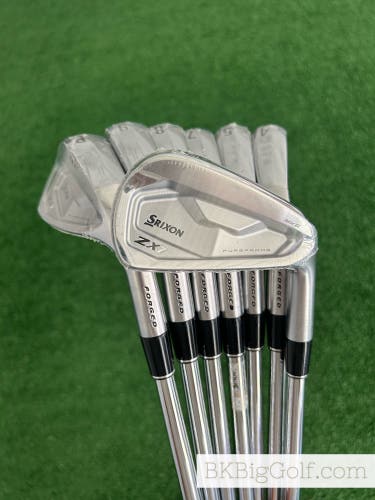 NEW Srixon ZX7 Mkii Iron Set 4-P / NS Pro Modus Tour 120 Stiff