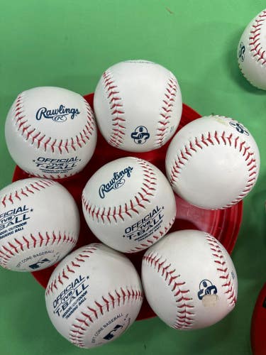 Used Rawlings Baseballs 12 Pack (1 Dozen)