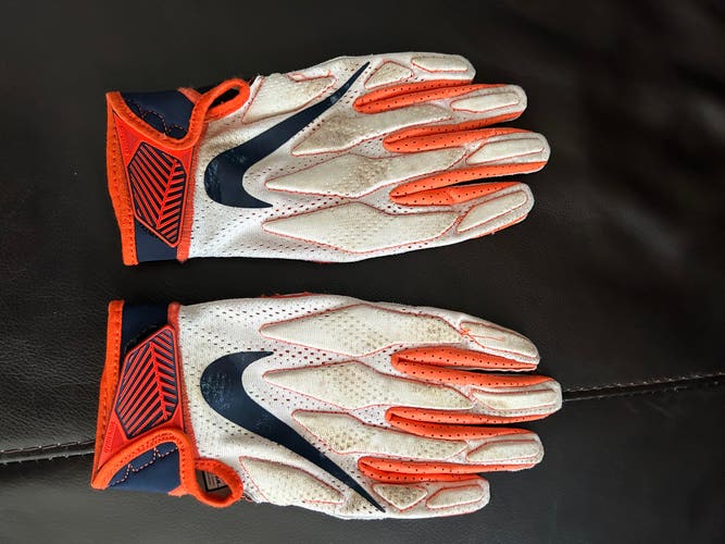 Syracuse game used football gloves Large