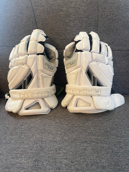 Used Maverick Max Lacrosse Gloves