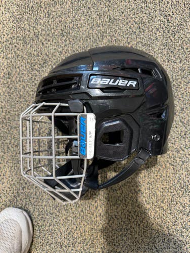 Black Used Small Bauer IMS 5.0 Helmet