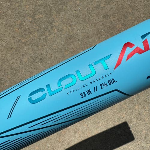 New Rawlings Clout Ai 33” -3 BBCOR Baseball Bat