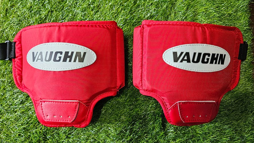 New Senior Red Vaughn 7600 Knee and Thigh Guards