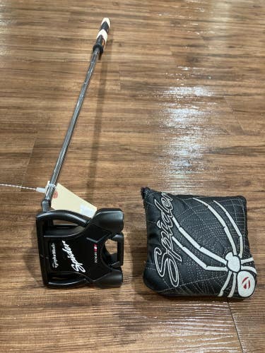 Used Men's TaylorMade Spider Tour Black Mallet Putter Right Handed