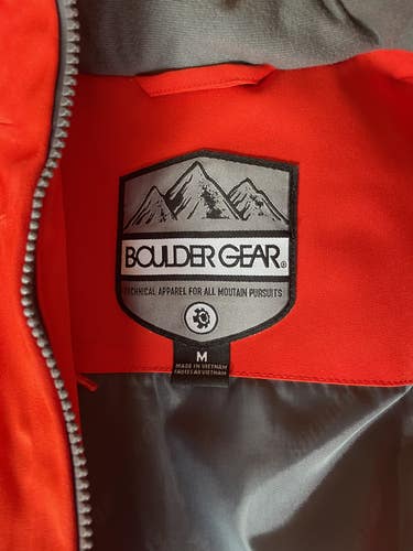 Red Used Women's Medium Boulder Gear Jacket