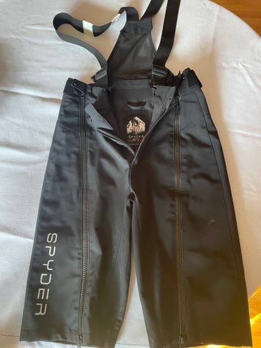 Black Used Size 18 Kids Unisex Spyder Pants