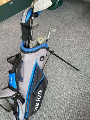 Used Junior Top Flite Junior Clubs (Full Set) Right Handed 5 Pieces