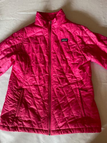 Pink Used Girls Size 16 Patagonia Jacket