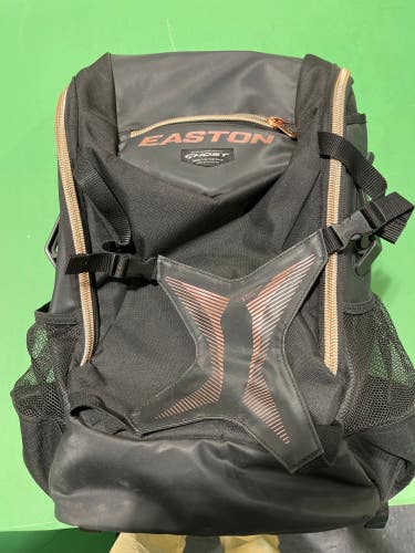 Black Used Easton Bags & Backpacks Bat Pack