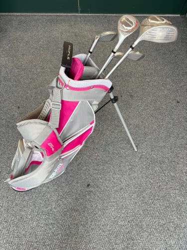 Used Junior Top Flite Junior Clubs (Full Set) Right Handed 6 Pieces