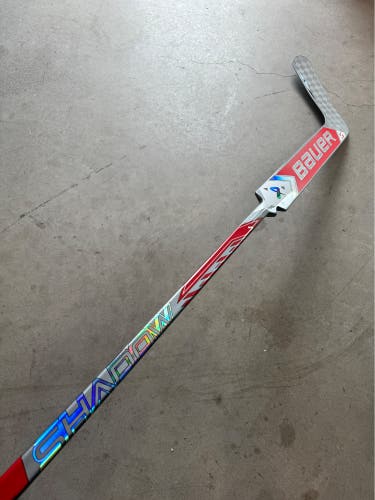 NCAA New Senior Bauer Regular 25" Paddle Pro Stock Supreme Shadow (UltraSonic) Goalie Stick