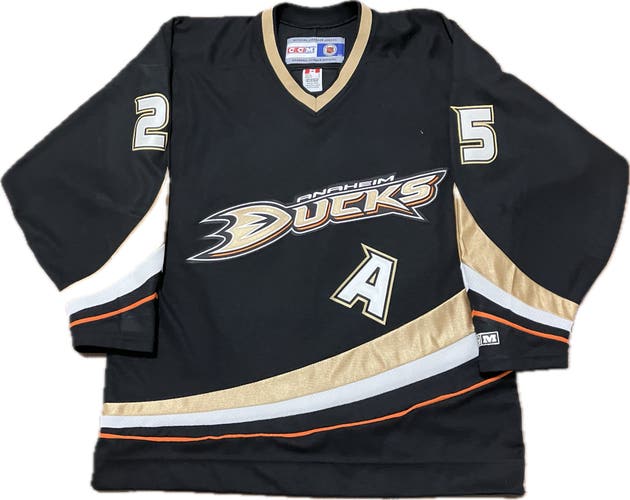 Anaheim Ducks Chris Pronger CCM NHL Hockey Jersey Size L