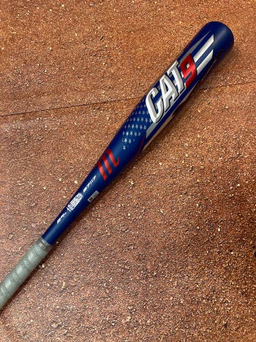 Used  USSSA Certified 2021 Marucci CAT9 Pastime Bat 27" (-10)