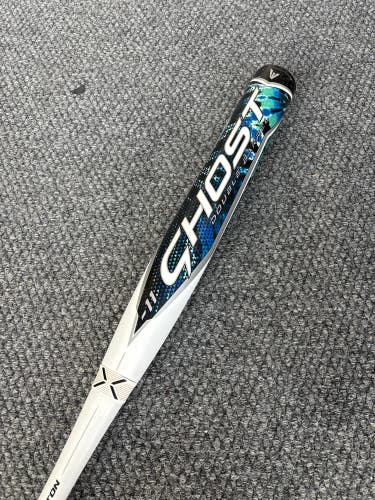 White Used 2022 Easton Ghost Bat (-11) Composite 22 oz 33" Tie Dye Edition