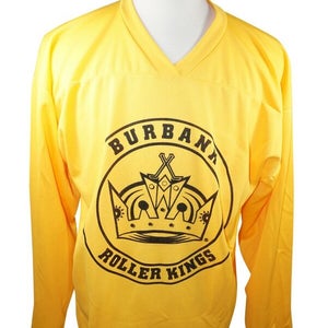 Unisex Adult Small - Xtreme Basics Yellow Ice Roller Hockey #73 Jersey - Sr S