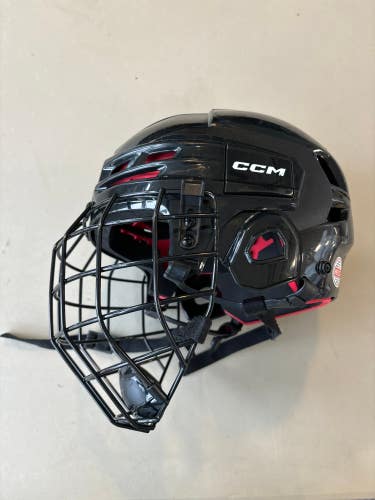 Black Used Small CCM Tacks 70 Helmet