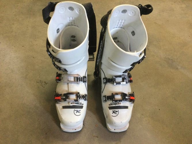 Used Unisex Rossignol Racing Hero World Cup ZB Ski Boots Stiff Flex