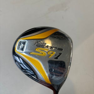 Used Men's Cobra S9-1 Driver Right Handed Stiff Flex 9.5 Loft