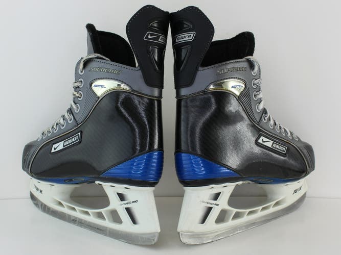 Used Intermediate Bauer Supreme One Accel Ignite Hockey Skates Extra Wide 5 (Men 6.5 Shoe Size)