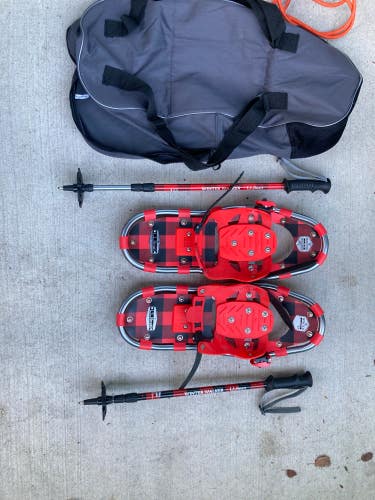 Used L.L. Bean Snowshoes