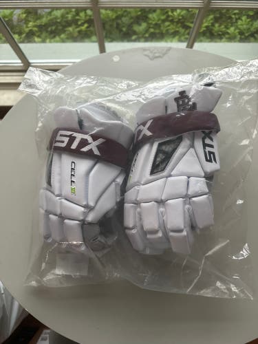 New  STX Large Cell vi Lacrosse Gloves