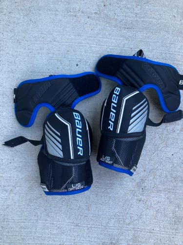 Used Junior Large Bauer MS-1 Elbow Pads