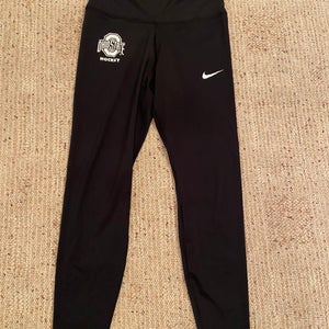 Black Nike Ohio State Hockey Dri-Fit Leggings Women's M