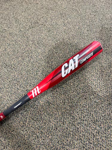 Used Marucci CAT Composite Bat USSSA Certified (-10) Composite 19 oz 29"