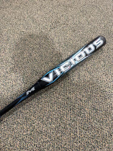 Black Used Miken Vicious Bat Composite 28 oz 34"