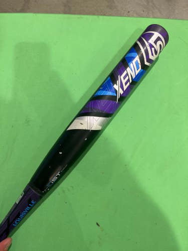 Black Used 2021 Louisville Slugger Xeno Bat (-9) Composite 23 oz 32"