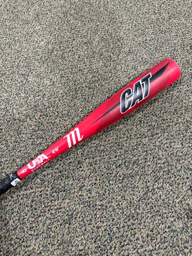 Used Marucci CAT Bat USABat Certified (-10) Alloy 19 oz 29"