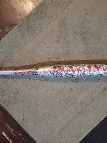 Used Miken Maniac Bat (-8) Alloy 26 oz 34"