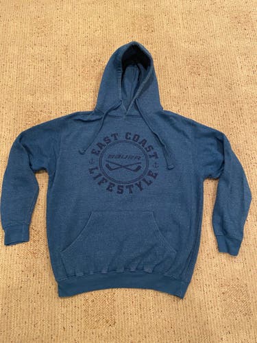 Blue Bauer East Coast Lifestyle Sweatshirt Adult L