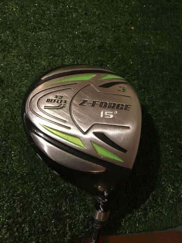 Z Force X3 Reflex 15* 3 Wood MOI FGS Graphite Shaft