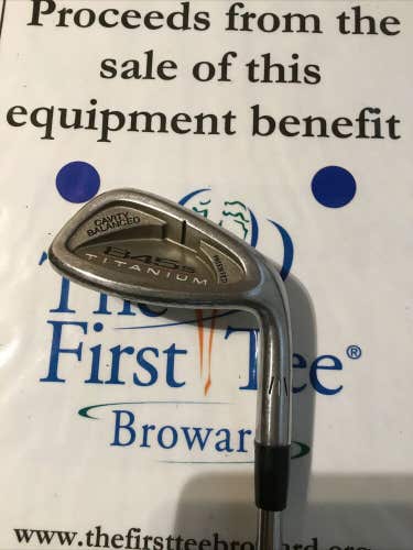 Tommy Armour 845s Titanium 9 Iron X Stiff 6.5 Steel Shaft