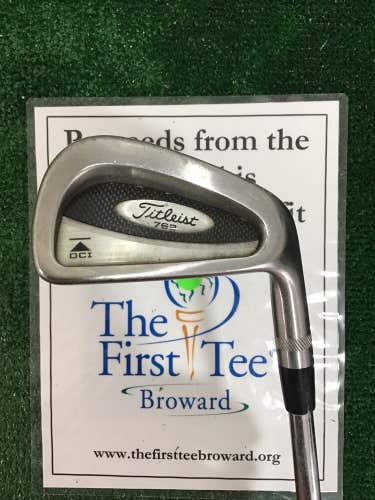 Titleist 762 DCI Black Single 6 Iron R300 Regular Steel Shaft