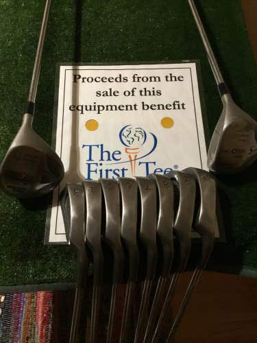 Pro Custom Level II & III Full Set 3-5 Woods 3-PW Regular Steel Shafts