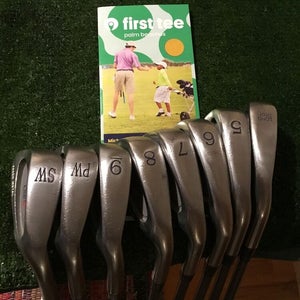 Founders Club Ladies Fresh Metal Irons Set 4-SW Graphite Shafts