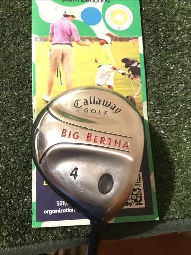 Callaway Big Bertha 2004 4 Wood Regular 75w Graphite Shaft